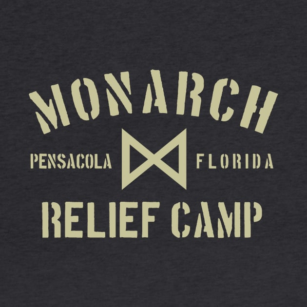 Monarch Relief Camp by MindsparkCreative